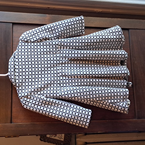 Bonnie Baby size 18 months black and white 2 button dress coat - Picture 5 of 5